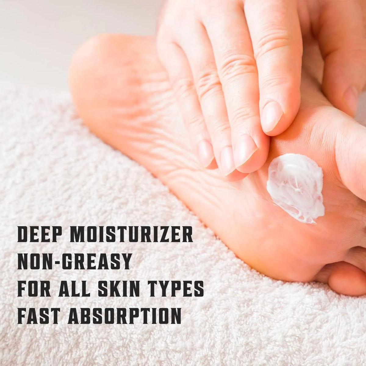 - Tea Tree Foot Cream for Dry Cracked Feet - Foot Cream & Balm W/ Aloe Vera & Mint - Minty Scent, 8 Oz